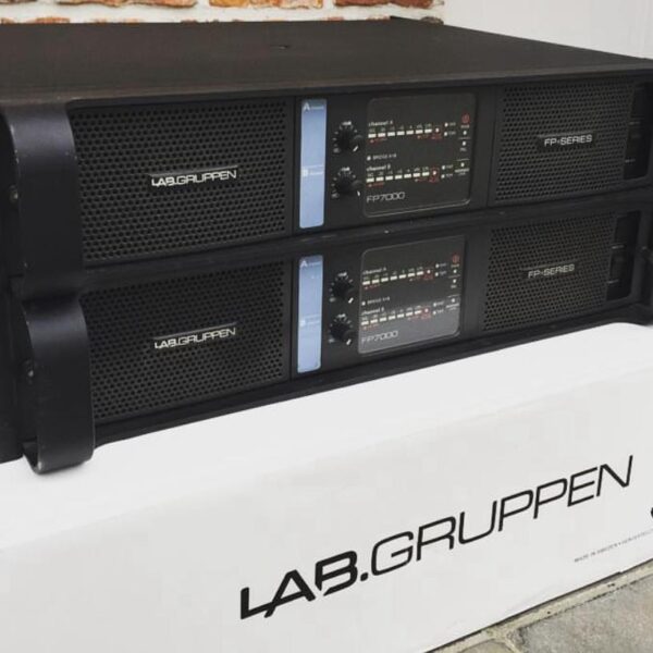 Lab Gruppen FP 7000 Power Amplifier – Includes Cables & Accessories